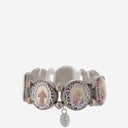 Escapulario -Holzarmband mit Heiligen drucken