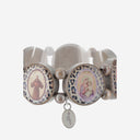 Escapulario -Holzarmband mit Heiligen drucken