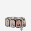 Escapulario -Holzarmband mit Heiligen drucken