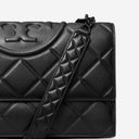 Sac en cuir flamant Tory Burch