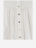 Tory Burch Stretch Cotton Skirt