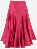 Tory Burch Silk évasé Jupe