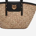 Pinko Pinko Love Summer Basket Bag