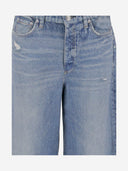 Jeans de coton de chiffon et d'os