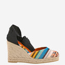 Missoni Espadrilles med sikksakkmønster