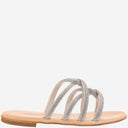 Sandales en cuir Kima avec strass