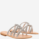 Sandales en cuir Kima avec strass