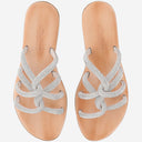 Sandales en cuir Kima avec strass