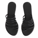 Sandali in pelle Kima con strass