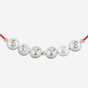 Sorbet Island Shell Bracelet With Glass Beads