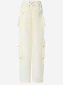 Pinko Georgette Cargo Pants