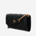 Portefeuille en cuir Pinko Logo