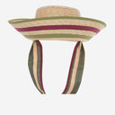 Alexia Alvarez De Toledo Asymmetrical Raffia Hat