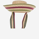 Alexia Alvarez De Toledo Asymmetrical Raffia Hat