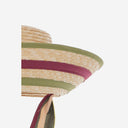 Alexia Alvarez De Toledo Asymmetrical Raffia Hat