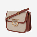 Tela quadrata di borse quadra e borsetta in pelle