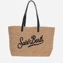 Mc2 Saint Barth Saint Barth Raffia City Bag