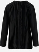 Giorgio Armani Shiny Effect Silk Sweater