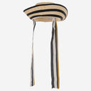Alexia Alvarez De Toledo Asymmetrical Raffia Hat