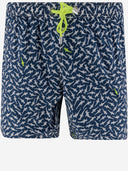 Mc2 Saint Barth Swimsuit With Patterned Print