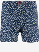 Mc2 Saint Barth Swimsuit With Patterned Print