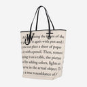 Jw Anderson Cotton Blend Anchor Shopping Bag