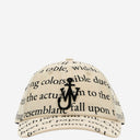 JW Anderson Cotton Baseball Cap med tryk
