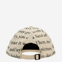 JW Anderson Cotton Baseball Cap med tryk