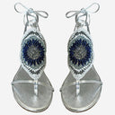 D'akire Sandals The Mono Bleu Marine