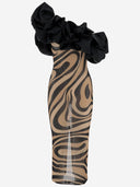 Emilio Pucci Cotton One Shoulder Long Dress