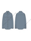 Versace Cotton Shirt With Contrasting Buttons