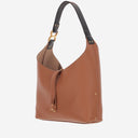 Chloè Marcie Small Hobo Bag In Garnet Leather