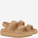 Sandali di Tory Burch Kira Rafia