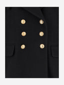 Chloè Double Breasted Bouclé Wool Jacket