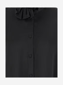 Jil Sander Viscose Ruffle Shirt