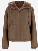 Blancha Shearling Reversible Jacket