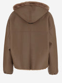 Blancha Shearling Reversible Jacket