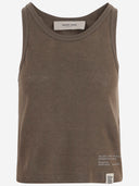 Golden Goose Linen Tank Top