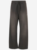 Golden Goose Cotton Pants With Logo