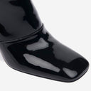 Chloè Janis Ankle Boots With Glossy Leather Heel