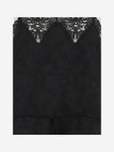 Chloè Silk Tank Top With Lace
