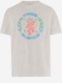 Casablanca Cotton T Shirt With Logo