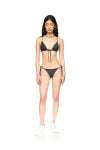 Góra bikini Casablanca ze sznurkiem i monogramem