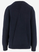 Jil Sander Asymmetrical Wool Blend Sweater
