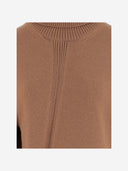 Jil Sander Asymmetrical Wool Blend Sweater