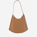 Jil Sander eldorado medium lederen schoudertas