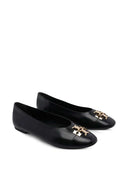 Tory Burch Charlie Ballerinas With Logo Plaque