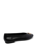 Tory Burch Charlie Ballerinas With Logo Plaque