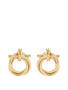 Salvatore Ferragamo Pendientes De Gancho Torchon