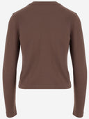 Jacquemus le t shirt grosgrain manches londaes